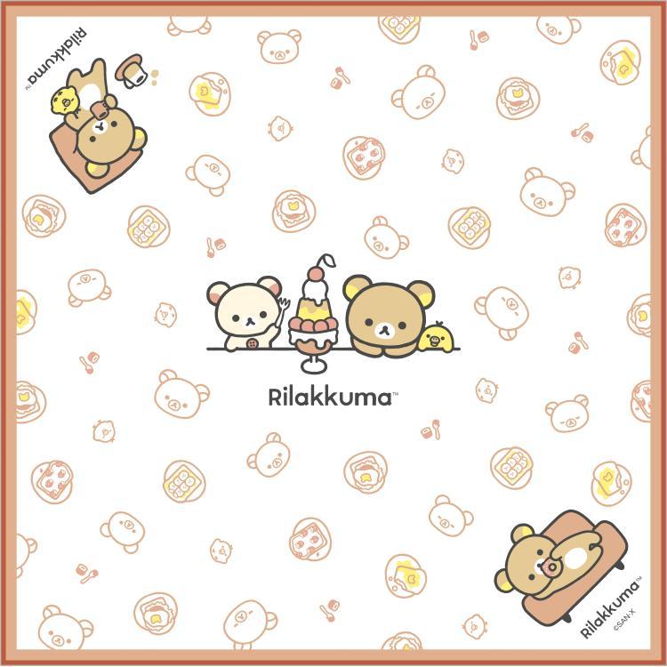 San x Basic Rilakkuma Home Cafe Theme Pouch with Tissue Case Rilakkuma