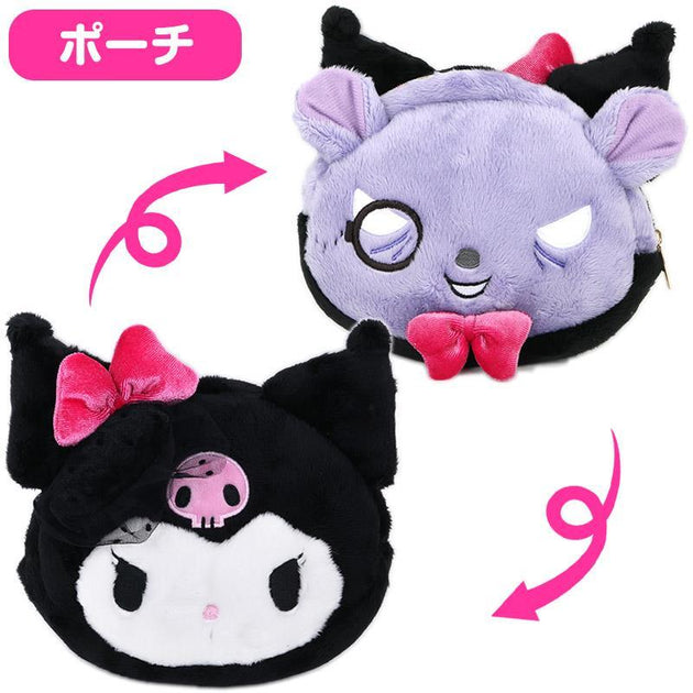 Japan Sanrio - Kuromi Delusion Old Lady Design Series x Kuromi Plush Toy