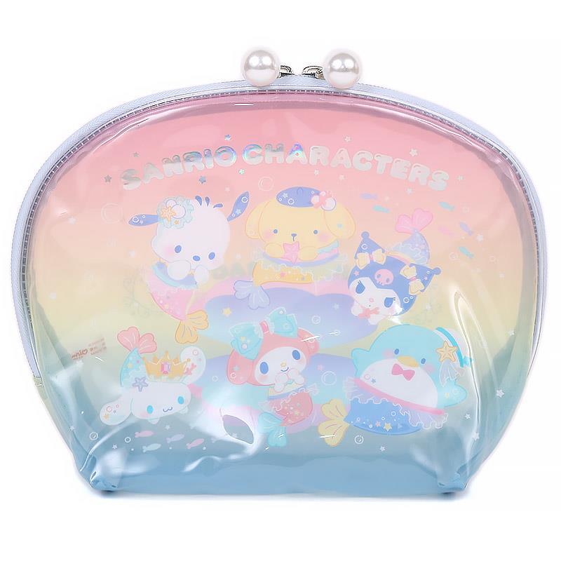 Sanrio Characters Flat Pencil Pouch Cinnamoroll