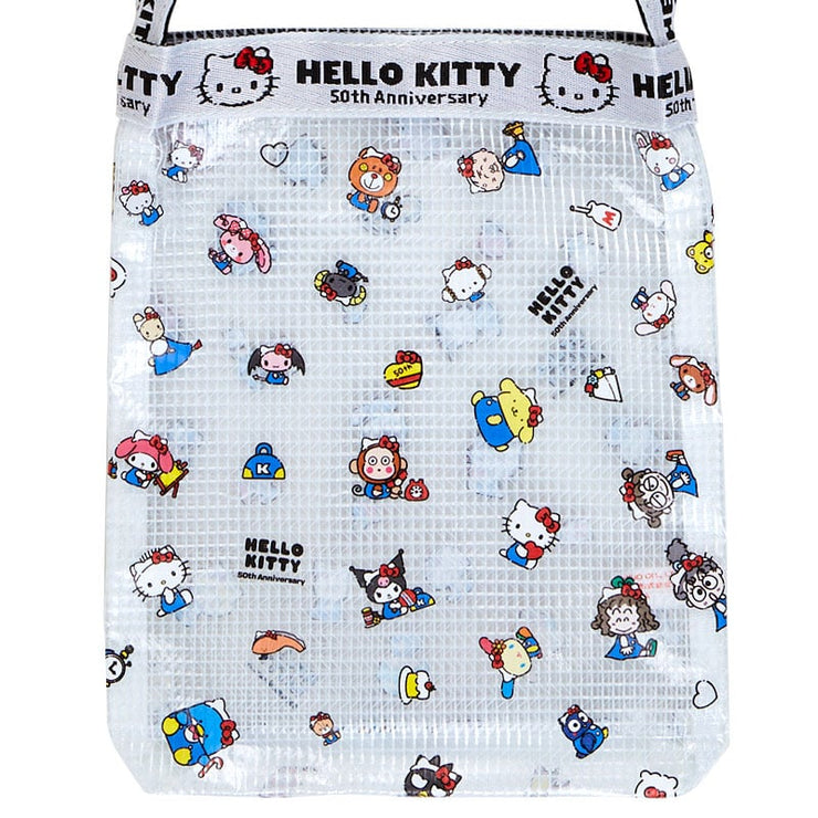 [Sanrio] Hello Kitty 50th -HELLO EVERYONE! Design Series- Shoulder Bag [APR 2024] Sanrio Original Japan