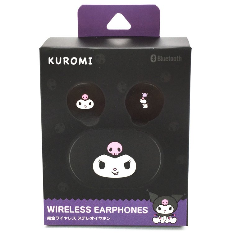 [Clearance]#[NEW] Sanrio Characters Bluetooth Stereo Earphones -Kuromi  Gourmandise Japan 2022