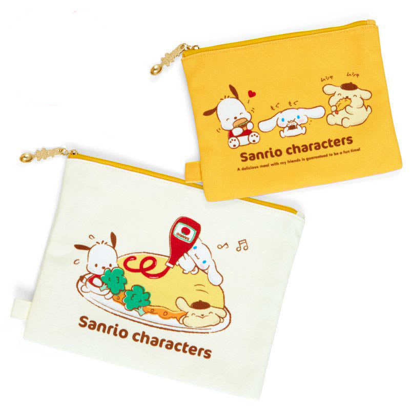 Sanrio Cinnamoroll and Poron Flat Pouch Set