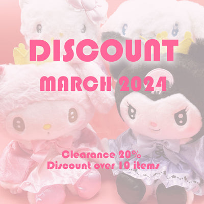 [Discount] March 2024 - Clearance Category - Buy 10 items, Get 20% OFF!