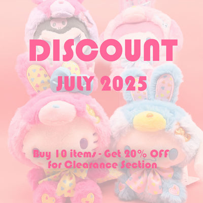 [Discount] July 2025 - Clearance Category - Buy 10 items, Get 20% OFF!