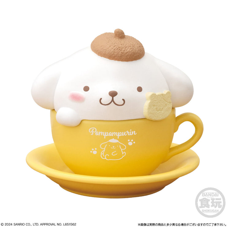 [Sanrio] Cha-latte Art Case - Sanrio Characters [ OCT 2024 ] Bandai Japan