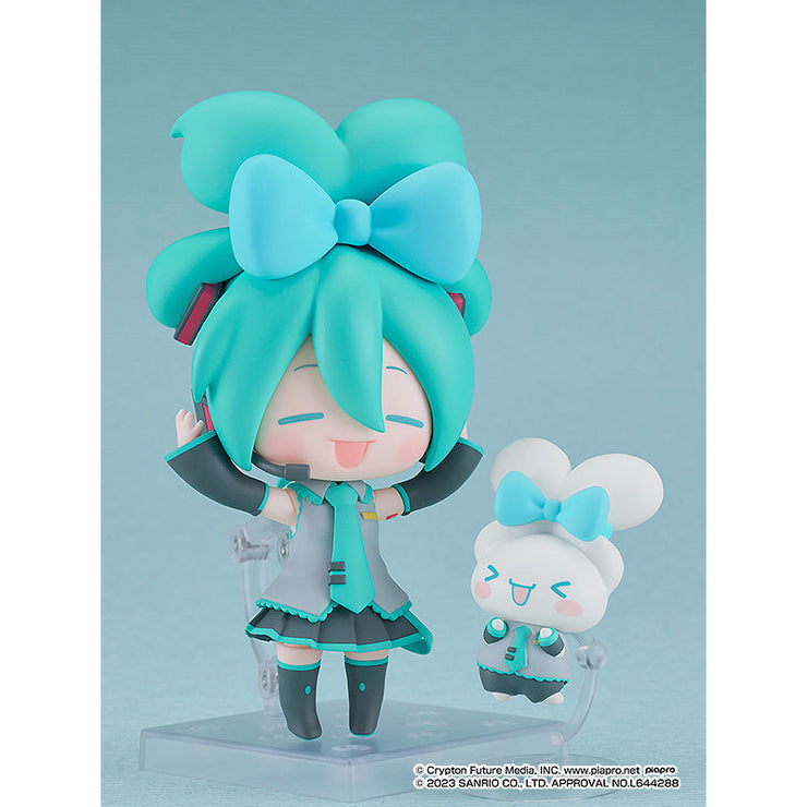 [Sanrio] Hatsune Miku × Cinnamoroll Collaboration Ver. NENDOROID Figure Good Smile Company Japan 2024