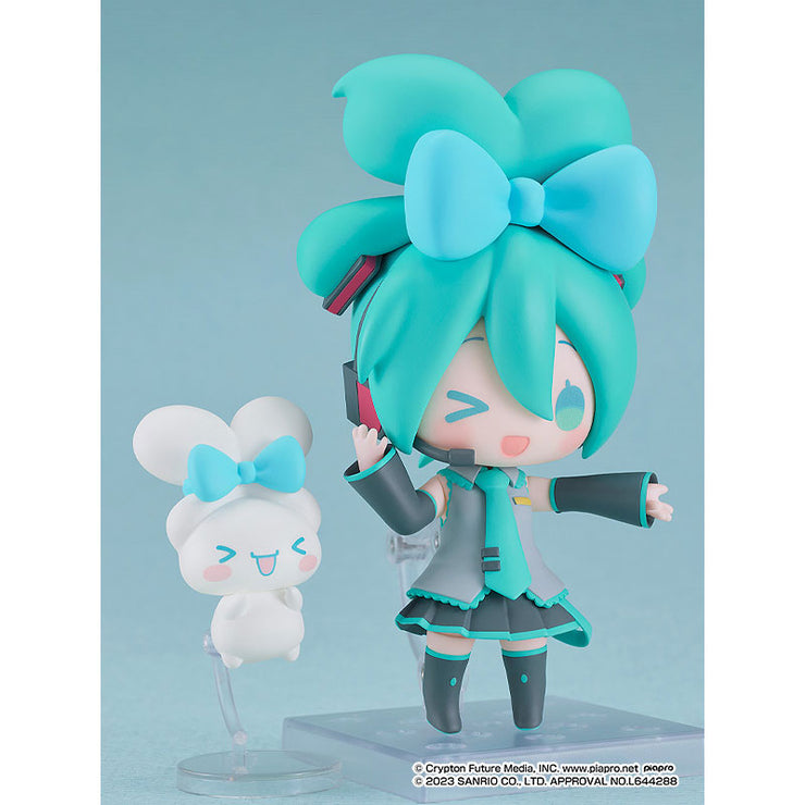 [Sanrio] Hatsune Miku × Cinnamoroll Collaboration Ver. NENDOROID Figure Good Smile Company Japan 2024