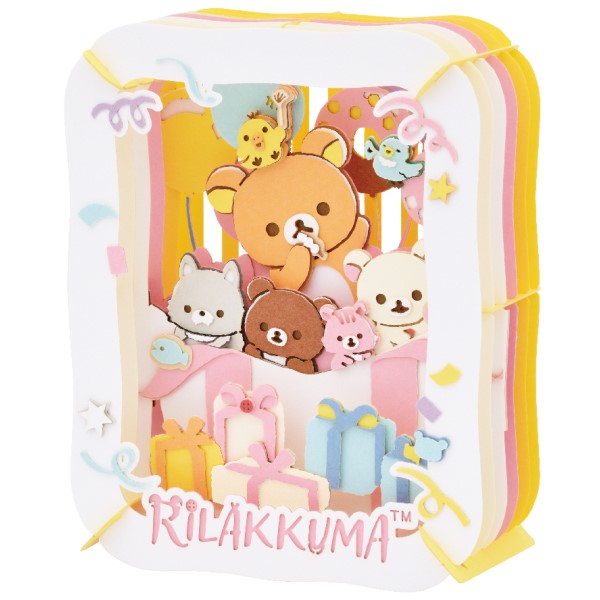 [Rilakkuma] Paper Theater "Niko Niko Happy for You" PT-336 2023 Ensky Japan