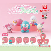 [Gashapon] Sanrio Characters Ichigo Friends Figure 4 [ MAY 2024] Bandai Japan -Blind Package (Gashapon Item)