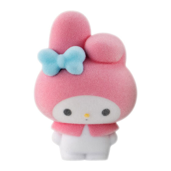 [Gashapon] Sanrio Characters - Fluffy Flocked Dolls [DEC 2024] Bandai Japan -Blind Package