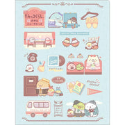 [Clearance]#[Sumikko Gurashi] -Hotel New Sumikko- 10-Pocket Plastic Document Holder -B San-X Official Japan 2023