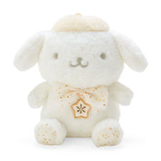 [Clearance]#[Sanrio] White Design Series- Plush Toy -Pom Pom Purin [DEC 2023] Sanrio Original Japan