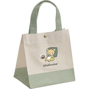 [Rilakkuma] -BASIC RILAKKUMA HOME CAFE -Lunch Tote Bag San-X Official Japan 2023