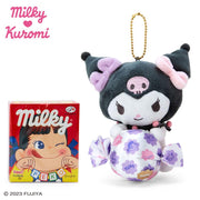 [Clearance]#[Sanrio] Milky Mascot Strap -Kuromi  [DEC 2023] Sanrio Original Japan