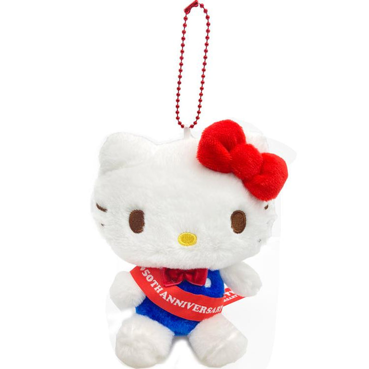 [Sanrio] Hello Kitty 50th Plush Mascot Strap Nakajima Japan 2023