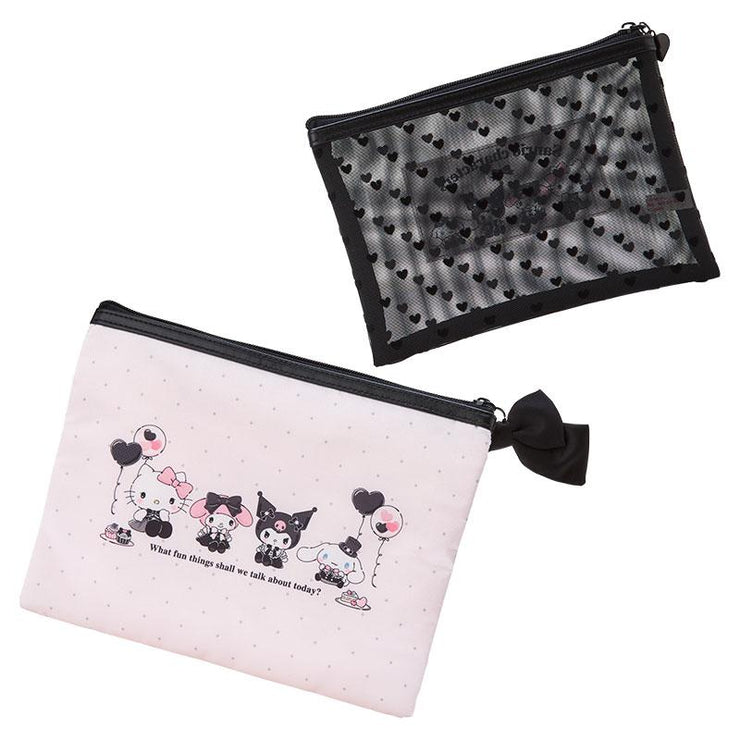 [Sanrio] Tokimeki Sweet Party Design Series -2x Flat Pouch Set[DEC 2023] Sanrio Original Japan