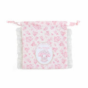 [Sanrio] My Melody White Strawberry Tea Time Design Series - Kinchaku Pouch [JAN 2024] Sanrio Original Japan