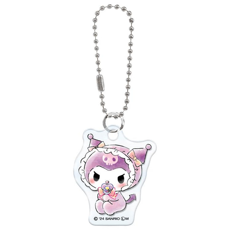 [Sanrio] Mini Acrylic Keychain Baby Series -Kuromi  2024 Crux Japan