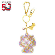 [Sanrio] Hello Kitty - Dress Tartan Design Series - Bag Charm [JAN 2024] Sanrio Original Japan