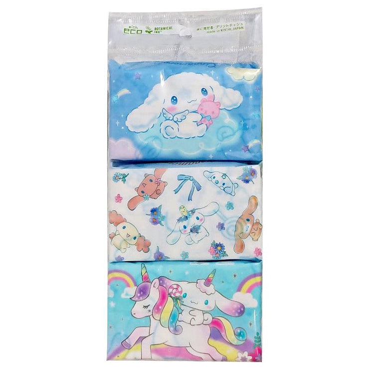 [Sanrio] Pocket Tissue 6pcs Set -Cinnamoroll Hayashi Japan