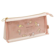 [Rilakkuma] Three-Pocket Pen Pouch -NEW BASIC RILAKKUMA San-X Official Japan 2024