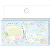 [Clearance]#[Sumikko Gurashi] Transparent Box Sticky Notes - Jewel San-X Official Japan 2024