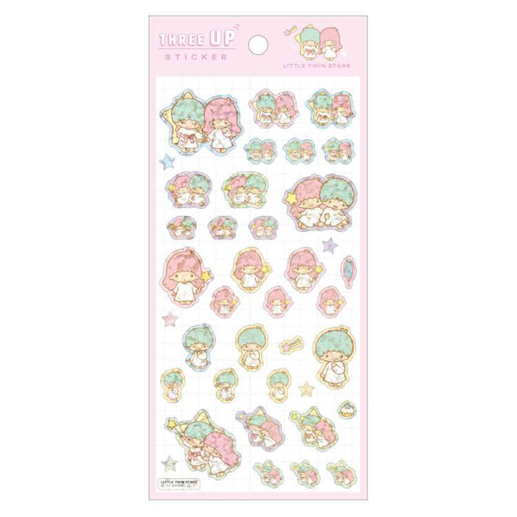 [Sanrio] Three Up Sticker Set - Little Twin Stars  2024 Crux Japan