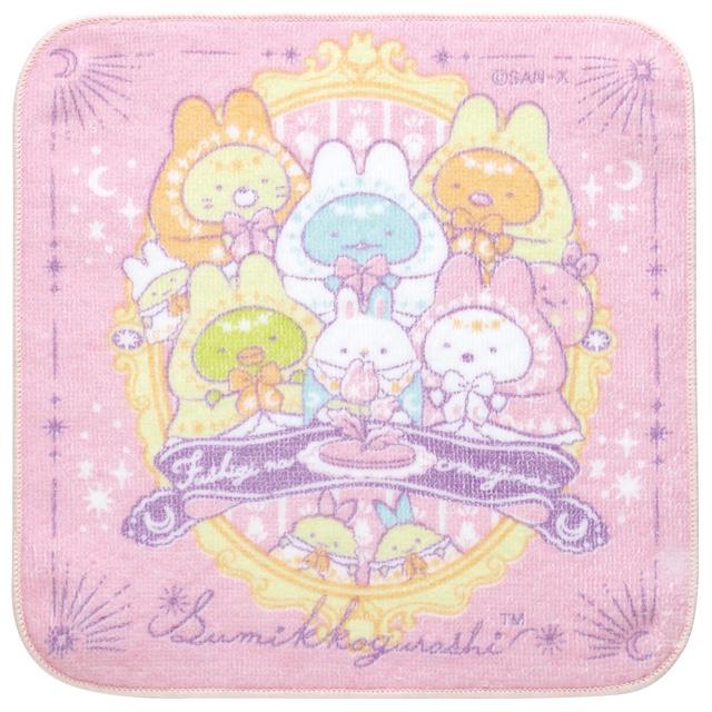 [Sumikko Gurashi] - Usagi no Fushigi na Omajinai - Mini Towel -A San-X Official Japan 2024