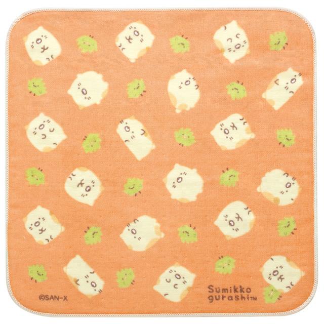 [Clearance][Sumikko Gurashi] Mini Towel -Neko & Zassou San-X Official Japan 2024