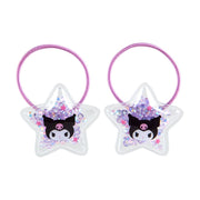 [Sanrio] Ponytail Holder 2-Piece Set -Kuromi [FEB 2024] Sanrio Original Japan