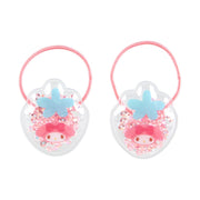 [Sanrio] Ponytail Holder 2-Piece Set -My Melody [FEB 2024] Sanrio Original Japan