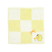 [Sanrio] Block Pattern Mini Towel - Pom Pom Purin [DEC 2023] Sanrio Original Japan