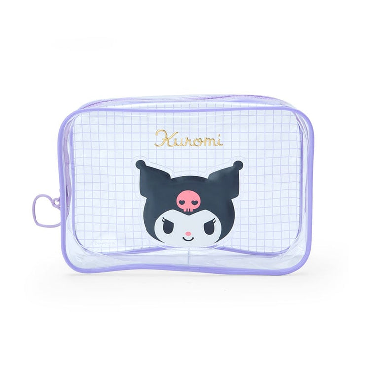 [Sanrio] Transparent Pouch - Kuromi [MAR 2024] Sanrio Original Japan