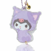 [Clearance]#[Sanrio] Daisuki Neko Neko Series - Tail-Attached Acrylic Charm - Kuromi [FEB 2024] Sanrio Original Japan