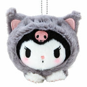 [Clearance]#[Sanrio] Daisuki Neko Neko Series - Mascot Strap -Kuromi [FEB 2024] Sanrio Original Japan