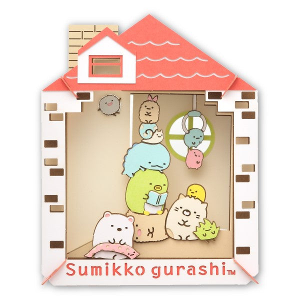 [Sumikko Gurashi] Paper Theater "Koko ga Ochitsukundesu" PT-134N 2023 Ensky Japan