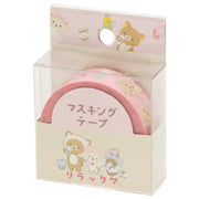 [Rilakkuma] -Nekoneko no Yu - Masking Tape  San-X Official Japan 2023