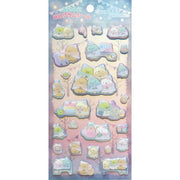 [Sumikko Gurashi] - Tokage to Okasan to Kira Kira na Yoru - Funi Funi Hologram Sticker Set -A San-X Official Japan 2023