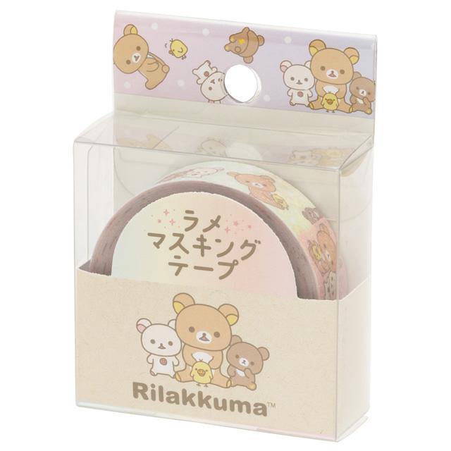 Rilakkuma] Glitter Masking Tape -Dot San-X Official Japan 2023