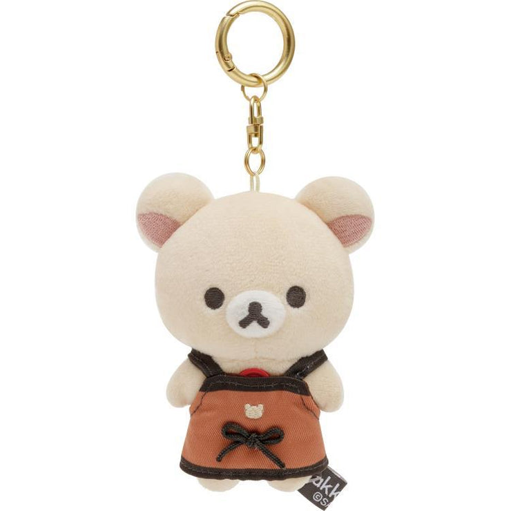 [Rilakkuma] -BASIC RILAKKUMA HOME CAFE - Burasage Mascot Strap -Korilakkuma San-X Official Japan 2023