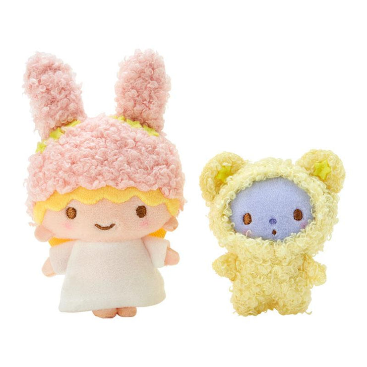 [Sanrio] Little Twin Stars - Fluffy Fancy Design Series - Mascot Brooch Set - Lala [DEC 2023] Sanrio Original Japan