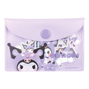 [Clearance]#[Sanrio] Flake Sticker in pouch -Kuromi 2024 Yamano Japan