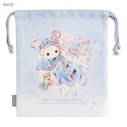 [Sentimental Circus] -Sorairo Hakuchumu- Gusseted Kinchaku Pouch San-X Official Japan 2024