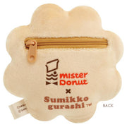 [Sumikko Gurashi] - Sumikko Gurashi x Mister Donut - Plush Coin Case San-X Official Japan 2024