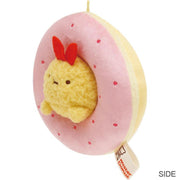 [Sumikko Gurashi] - Sumikko Gurashi x Mister Donut -Burasage Plush Mascot - Ebifurai no Shippo San-X Official Japan 2024