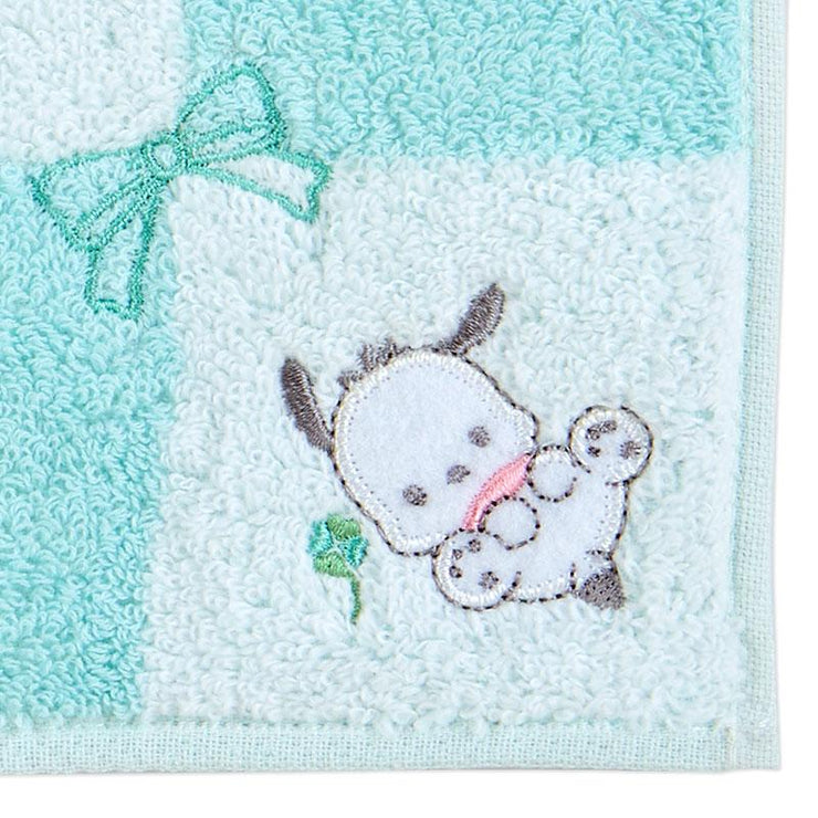 [Sanrio] Block Pattern Mini Towel - Pochacco [DEC 2023] Sanrio Original Japan