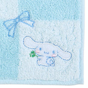 [Sanrio] Block Pattern Mini Towel - Cinnamoroll [DEC 2023] Sanrio Original Japan