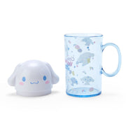 [Sanrio] Toothbrush & Cup Set - Cinnamoroll [MAR 2024] Sanrio Original Japan