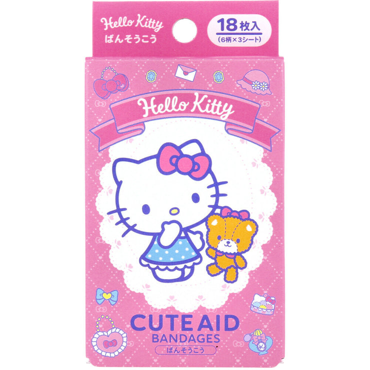 [Sanrio] Character Bandages CUTE AID Hello Kitty Santan Japan