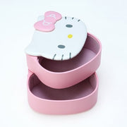 [Clearance]#[Sanrio] Face-Shaped 2-Tier Accessory Tray - Hello Kitty [NOV 2023] Sanrio Original Japan